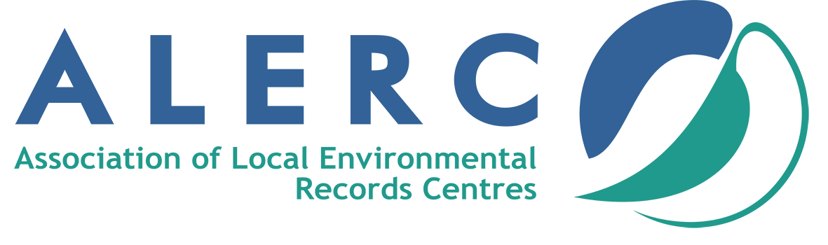 ALERC logo white PNG 10cm